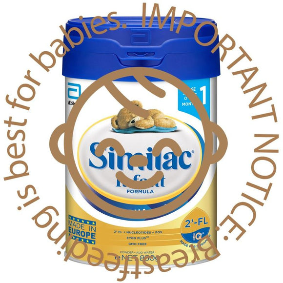 ABBOTT SIMILAC INFANT FORMULA STAGE 1- 850 GM