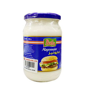 SAFA MAYONNAISE GLASS JAR 400 GM