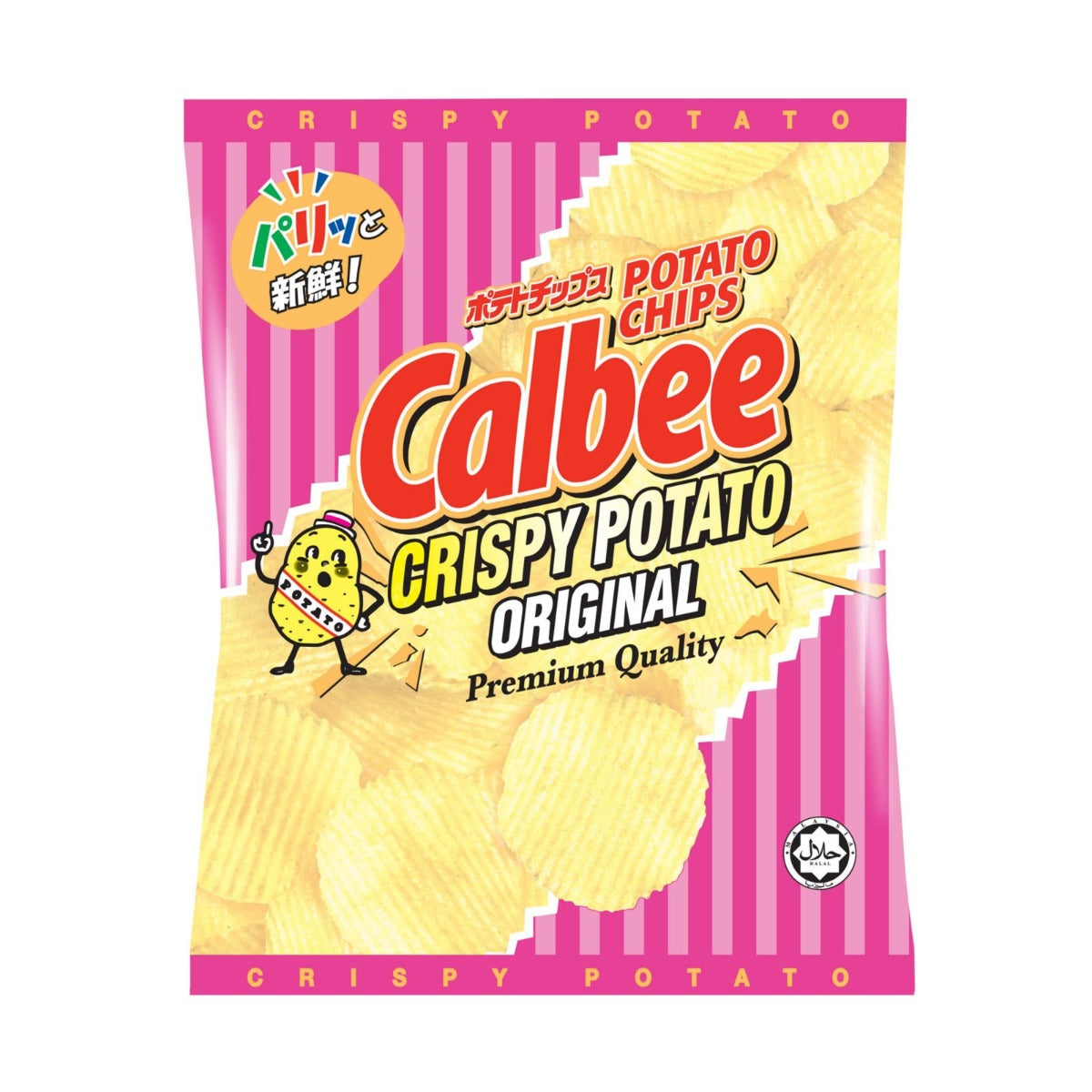 CALBEE POTATO CHIPS ORIGINAL 80GM