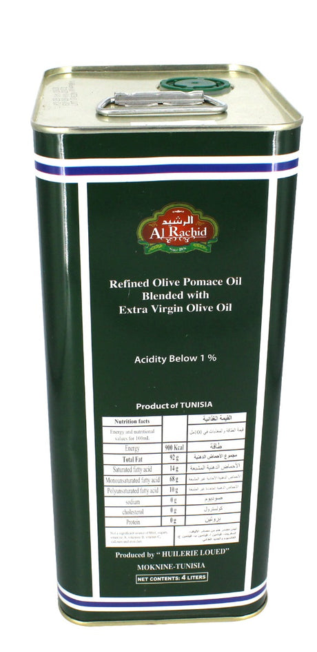 AL RACHID POMACE OILVE OIL 4LR