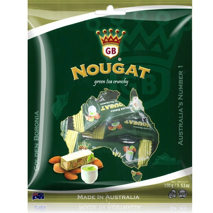 GOLDEN BORONIA GREEN TEA CRUNCHY 100 GM