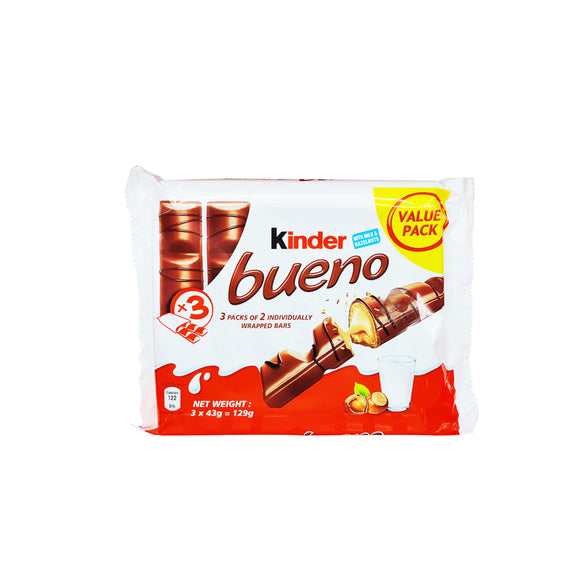 KINDER BUENO CHOCOLATE WAFER BAR