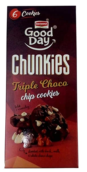 BRITANNIA GOOD DAY CHUNKIES 75 GM