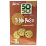 BRITANNIA 50-50 TOP CLASSIC SALTED BISCUITS (8 X 39) 312 GM