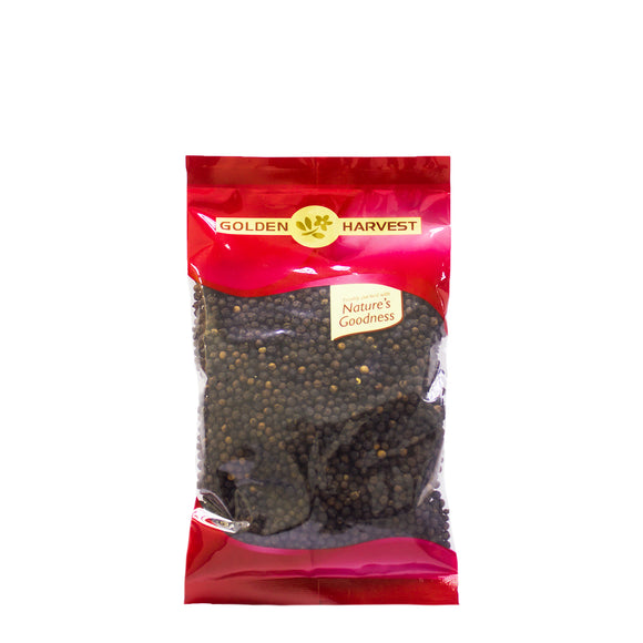 GOLDEN HARVEST  BLACK PEPPER GRADE-A 250 GM SRI LANKA