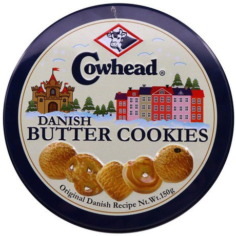 COWHEAD DANISH BUTTER COOKIES 150 GM