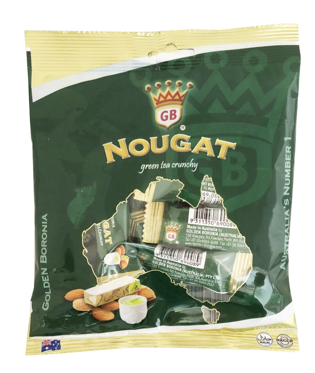 GOLDEN BORONA NOUGAT GREEN TEA 100 GM