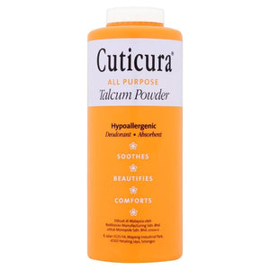 CUTICURA TALC 250 GM