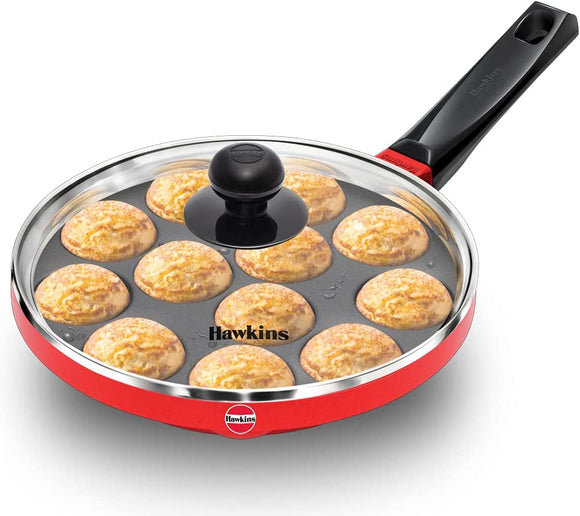 HAWKINS 22CM NONSTICK APPE PAN WITH GLASS LID (NAPE22G)