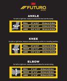 FUTURO COMFORT KNEE WITH STABILIZERS - (M)